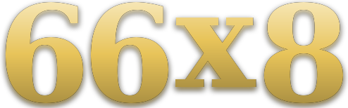66x8 logo